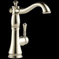 Delta 1 or 3 Hole Kitchen Faucet, Polished Nickel 1997LF-PN